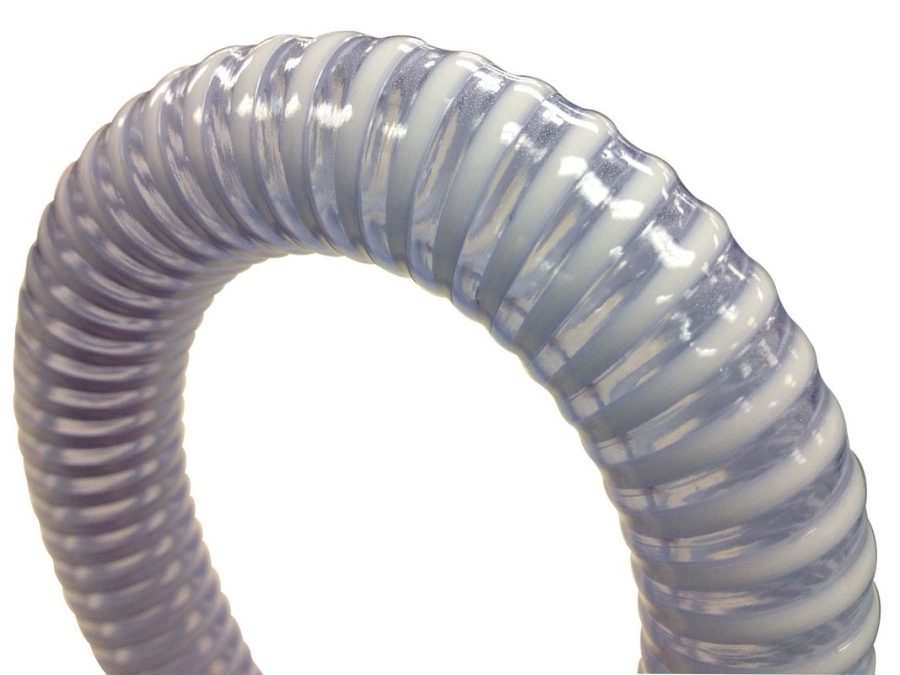 SIERRA 16-146-2000S 2FT SHIELDS VAC XHD IND GRADE 100, Used For Bilge Pump Discharge/ Potable Water Tank Fill And Drains; 100 Feet Length; 2 Inch Inside Diameter; 5 Inch Minimum Bend Radius; White; PVC; For Marine Applications