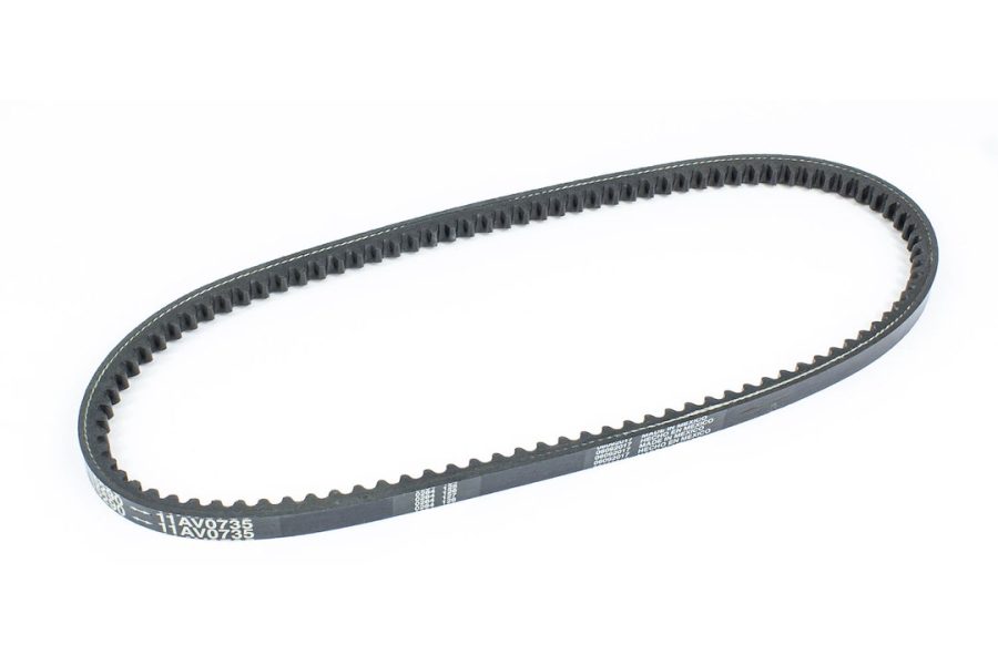 SIERRA 18-15400 V-BELT, OE Replacement; With Teeth; 40 Inch Length; 0.45 Inch Width; Synthetic Cord Resist Shock Load; Fits Mercruiser Stern Drive/ OMC Stern Drive Outboard Engines