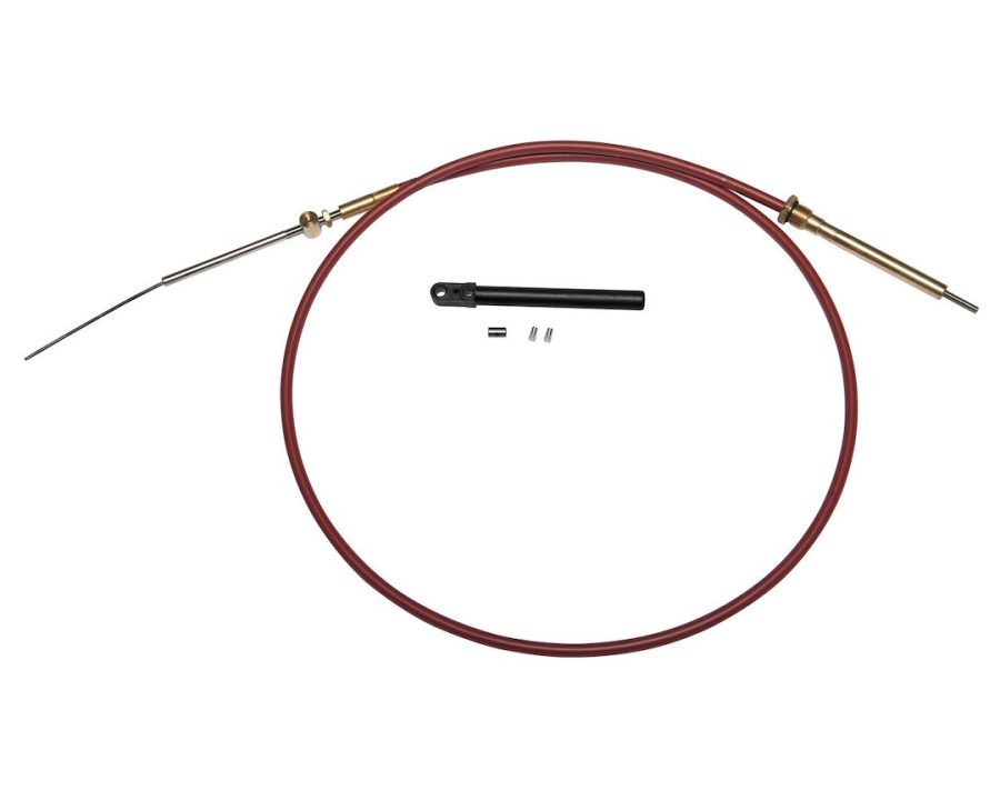 SIERRA 18-2245-1 SHIFT CABLE ASSEMBLY, Fits 1988 To 1993 OMC Cobra; 68 Inch Length; With 1 Eyelet/1 Threaded Cable End; Fits OMC Stern Drive Outboard Engines