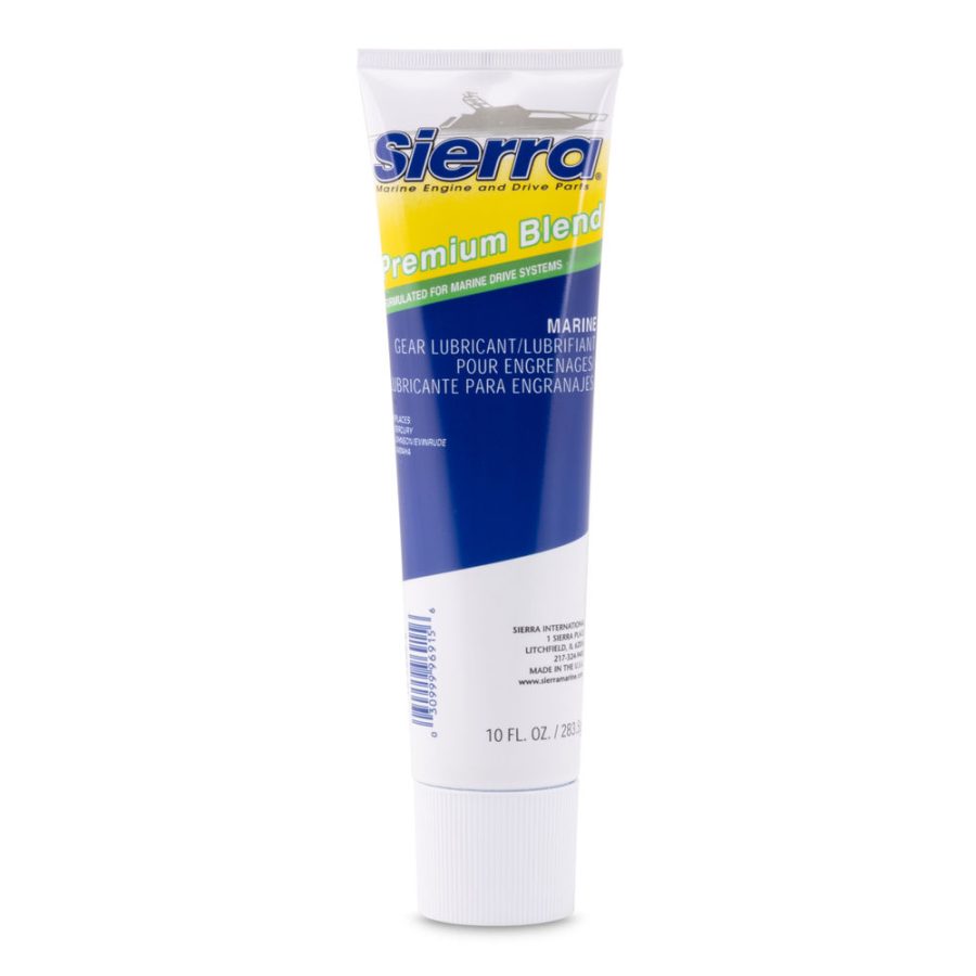 SIERRA 18-9600-0 PREMIUM GEAR LUBE - 10 OZ, Single; 10 Ounce Tube; 80W-90; Reduces Friction And Protects Gears/ Bearings/ Gear Case Components