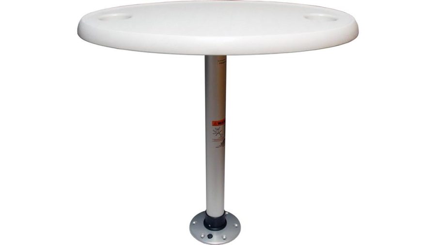 SPRINGFIELD 1690106 TABLE PACKAGE WHITE OVAL - 18X30