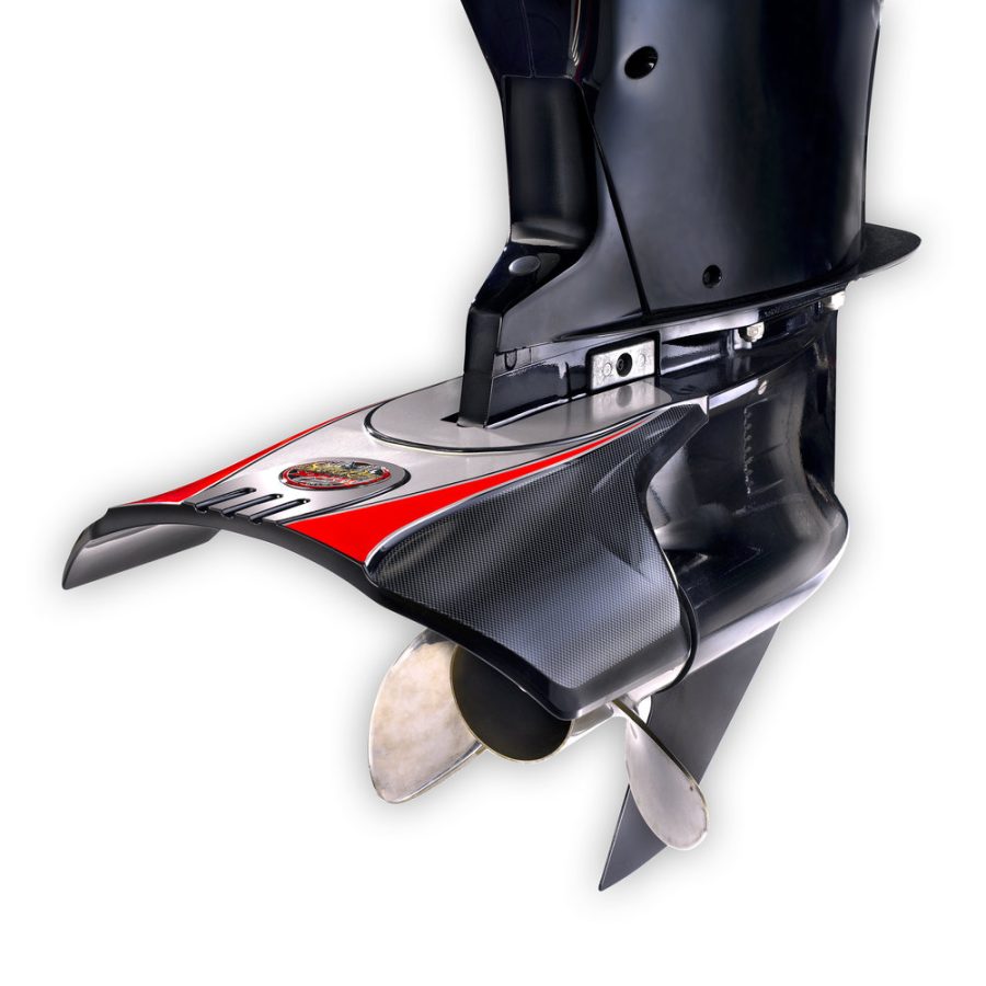 STINGRAY SR-XRIII-1 STINGRAY XRIII SR HYDROFOIL BLACK, For Use With 40 Horsepower To 300 Horsepower Outboard And Sterndrive Engines; Maximum Lift Level 3; No Drill Installation; Black; Single