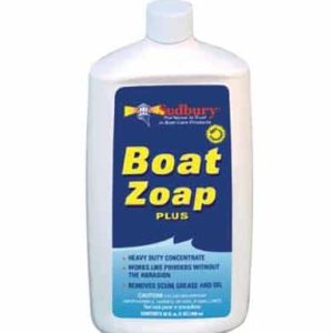 SUDBURY 810 Boat Deck Cleaner; Boat Zoap Plus; Use To Remove Scum/ Smudges/ Oil/ Grease; 32 Ounce Bottle