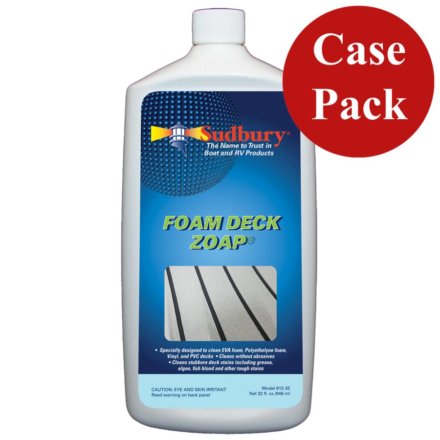 SUDBURY 812-32CASE FOAM DECK ZOAPCLEANER - 32OZ *CASE OF 6*