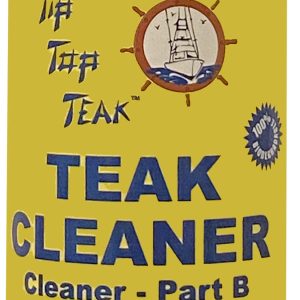 SUDBURY TC862 TIP TOP TEAKTWO PRT TEAK CLNR PRT B, Use To Clean And Brighten Teak To Restore Natural Golden Appearance And Beautiful Grain The Wood; 32 Ounce Bottle; Single