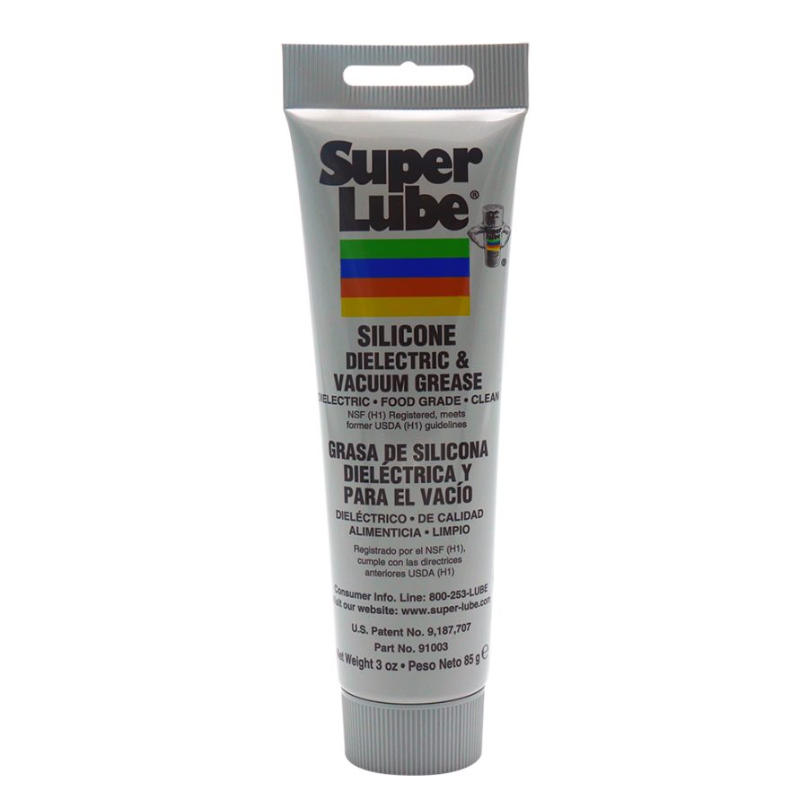 SUPER LUBE 91003 SILICONE DIELECTRIC & VACUUM GREASE - 3OZ TUBE