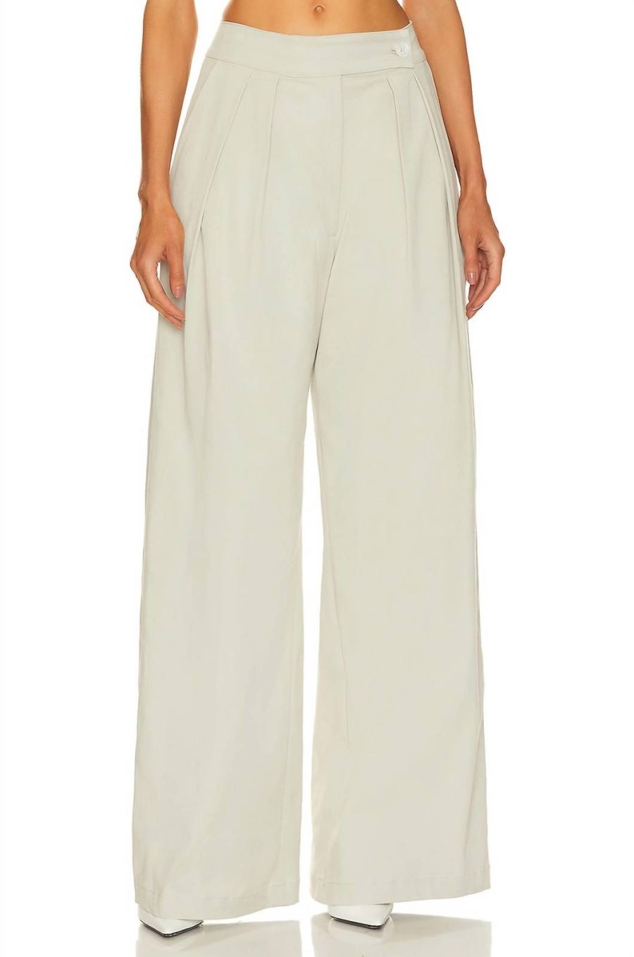 Sablyn brooklyn twill pant in Blizzard