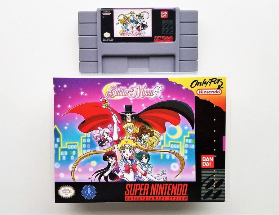 Sailor Moon R Game / Case SNES Super Nintendo Beat Em Up / Brawler (USA)