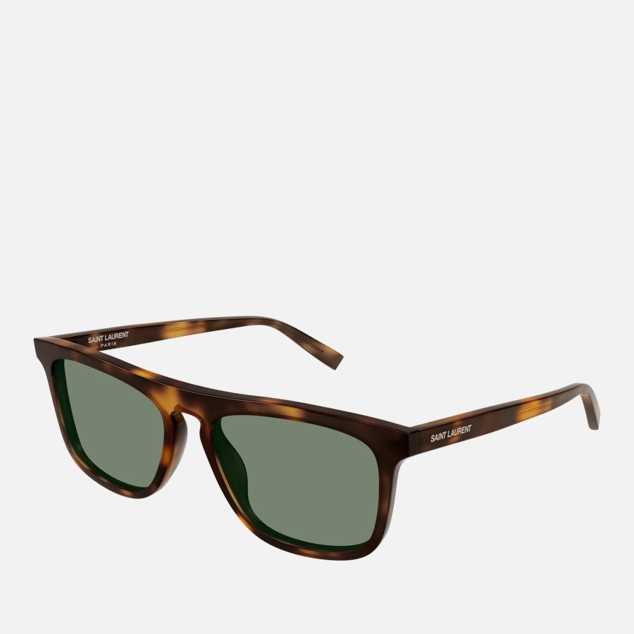 Saint Laurent Paris Acetate Wayfarer-Frame Sunglasses