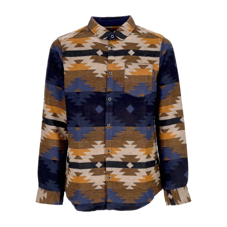 Santania Shirt Blue Sand Men's Long Sleeve Shirt