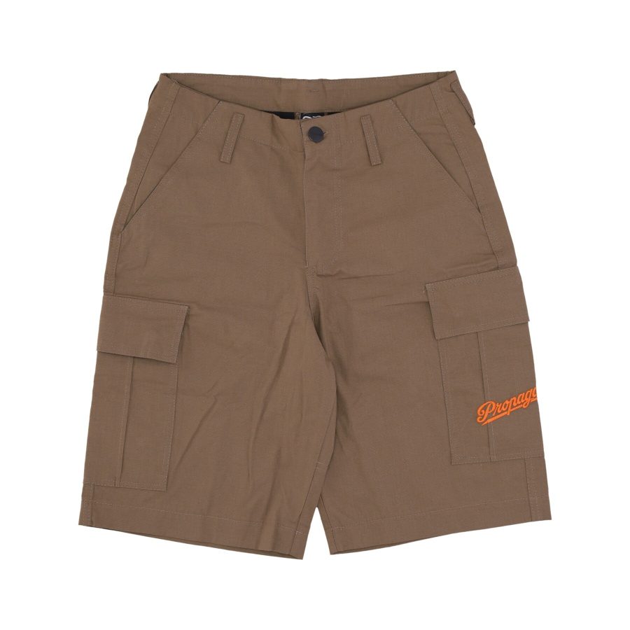 Short Men's Cargo Shorts Brown