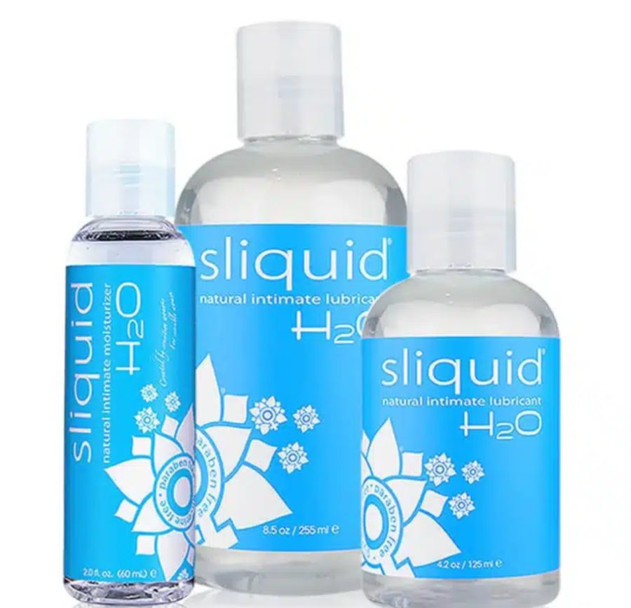 Sliquid H2O Natural Water Based Paraben Free Lubricant