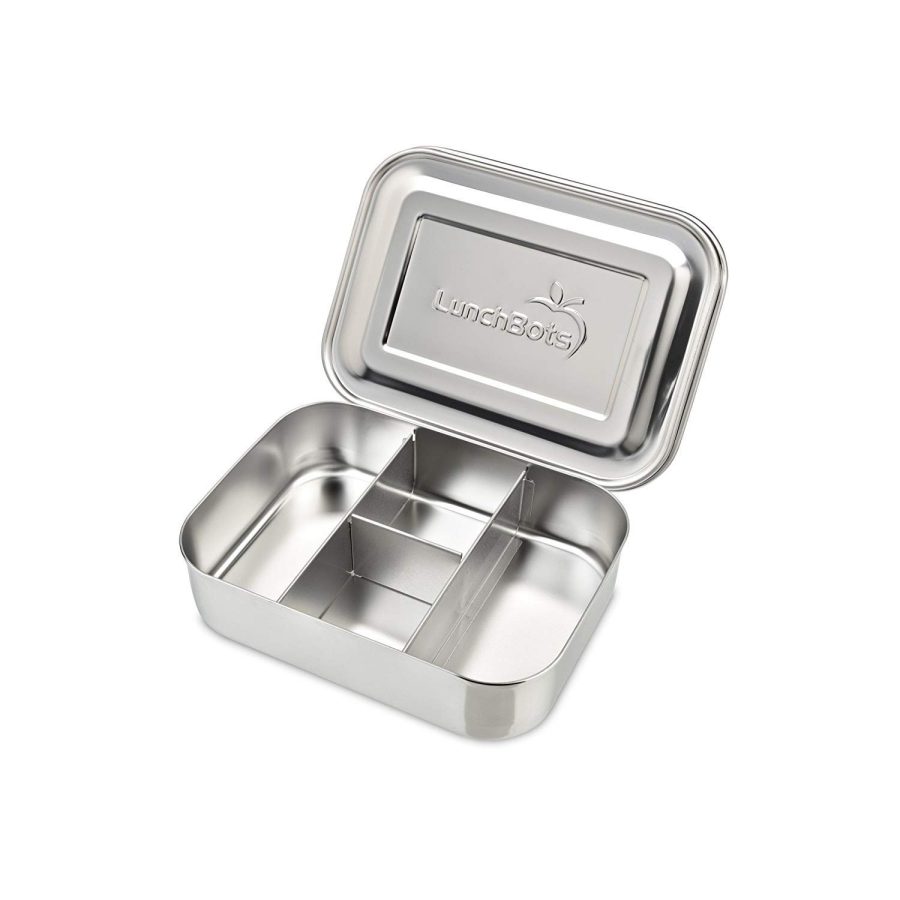 Small Protein Packer Toddler Bento Box - Extra Small Divided Stainless Steel Sna