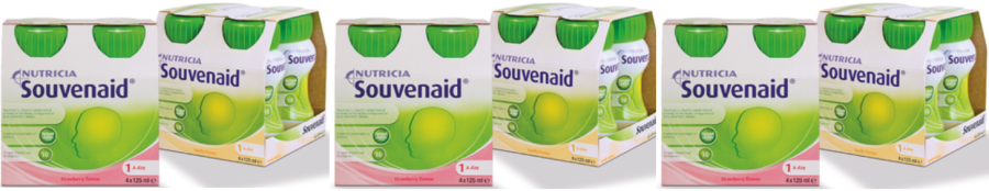 Souvenaid Assorted 24 x 125ml Special Offer (12 x Strawberry / 12 x Vanilla)