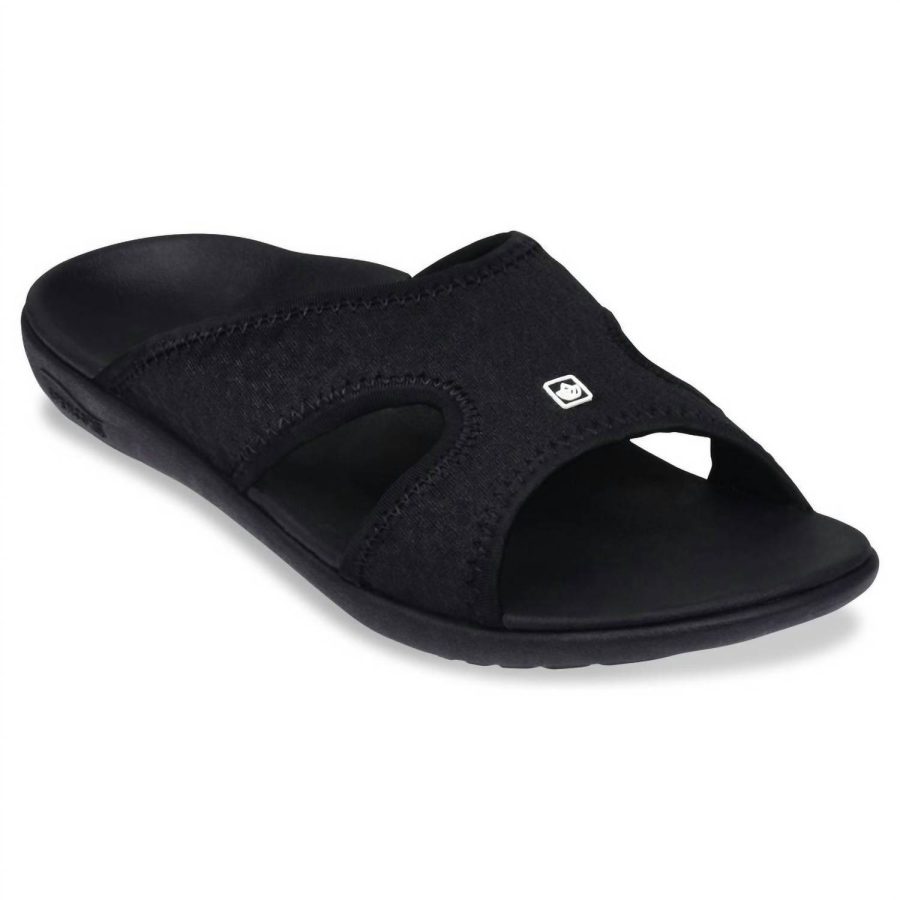 Spenco men's kholo sandal in Breeze Black