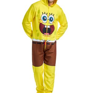 SpongeBob SquarePants Adult Costume SpongeBob Onesie