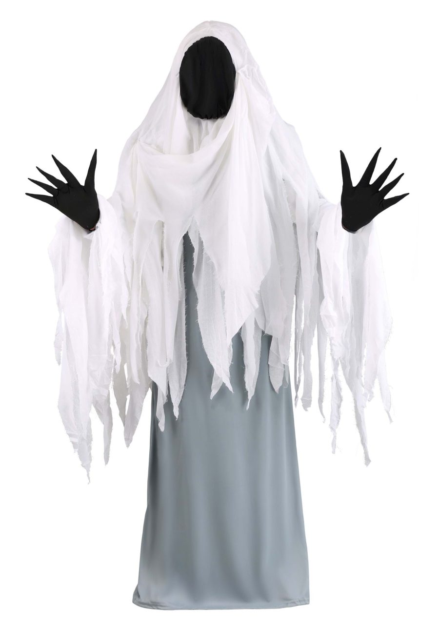 Spooky Ghost Plus Size Adult Costume