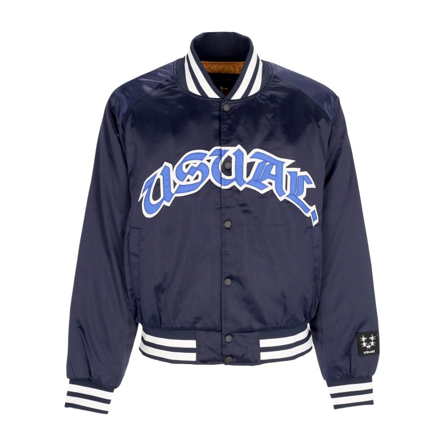 Stadium Jacket Blue Men's Bomber Jacket