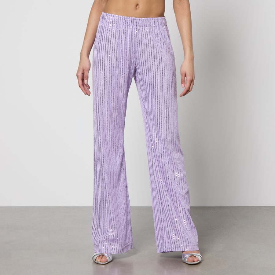 Stine Goya Markus Sequined Mesh Trousers - XS