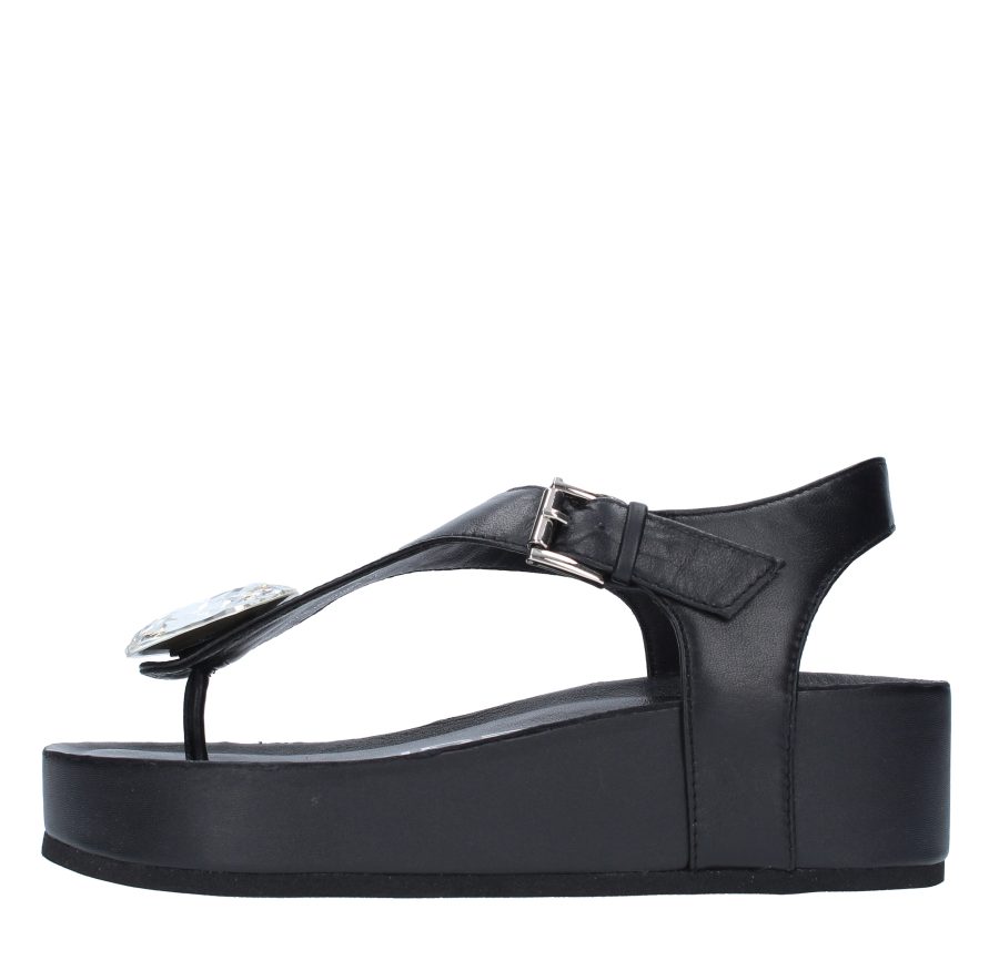 Strategia Sandals Black