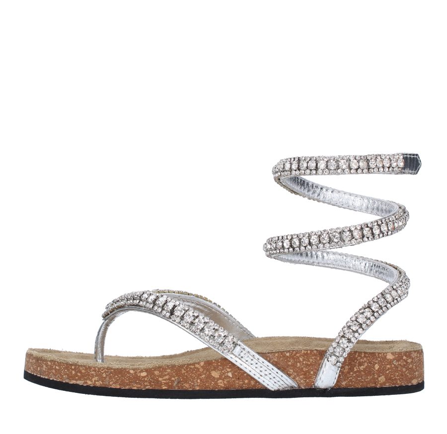 Strategia Sandals Silver