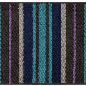 Striped Door Mat Inside Non Slip Entrance Floor Mat for Front Door Entry Debris