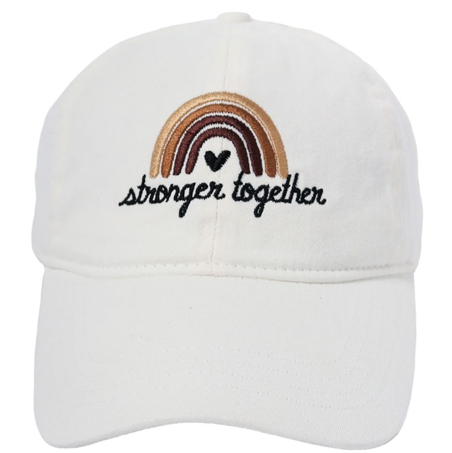 Stronger Together Ponyflo Baseball Cap - White/1SFM