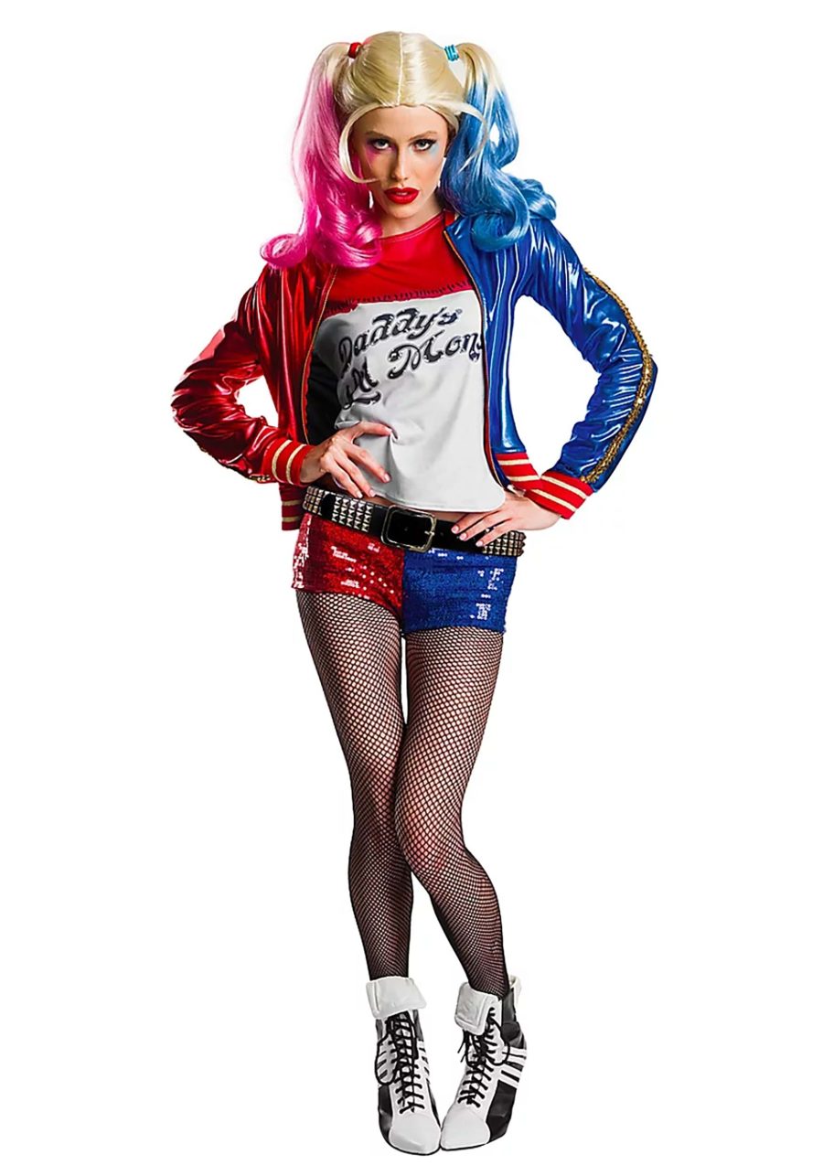 Suicide Squad Harley Quinn Premium Costume for Women