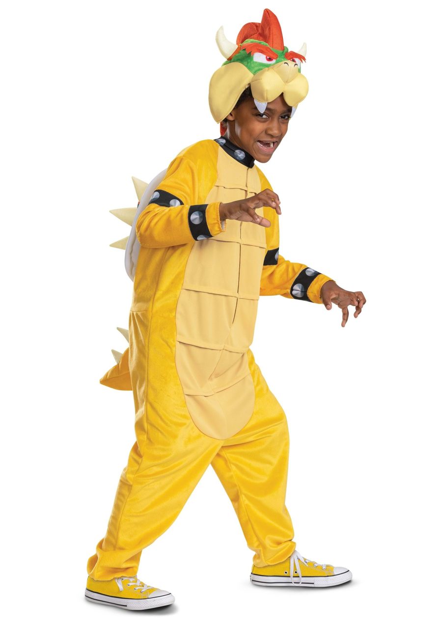 Super Mario Bros Bowser Jumpsuit Costume for Kids