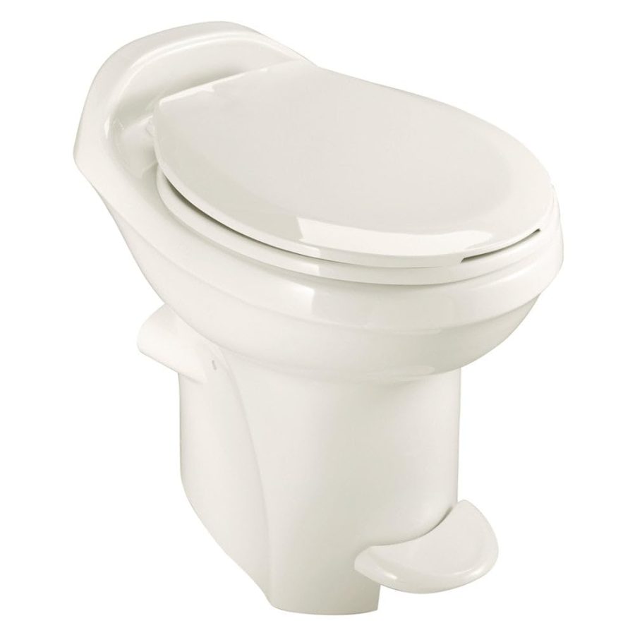 THETFORD 34435 Aqua-Magic Style Plus RV Toilet with Water Saver / High Profile / Bone