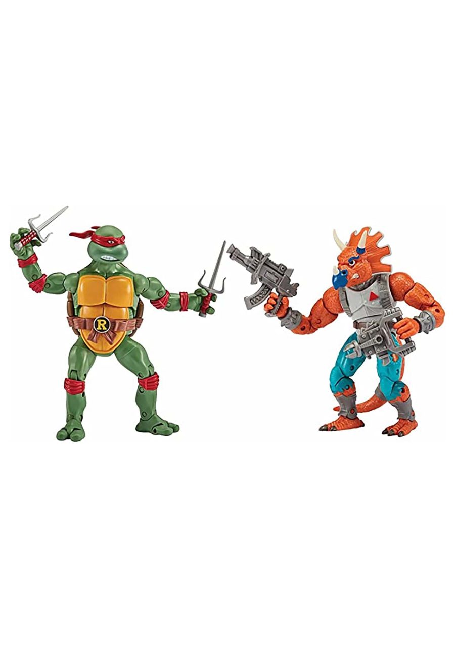 TMNT Raph Vs. Triceraton Action Figure 2-Pack