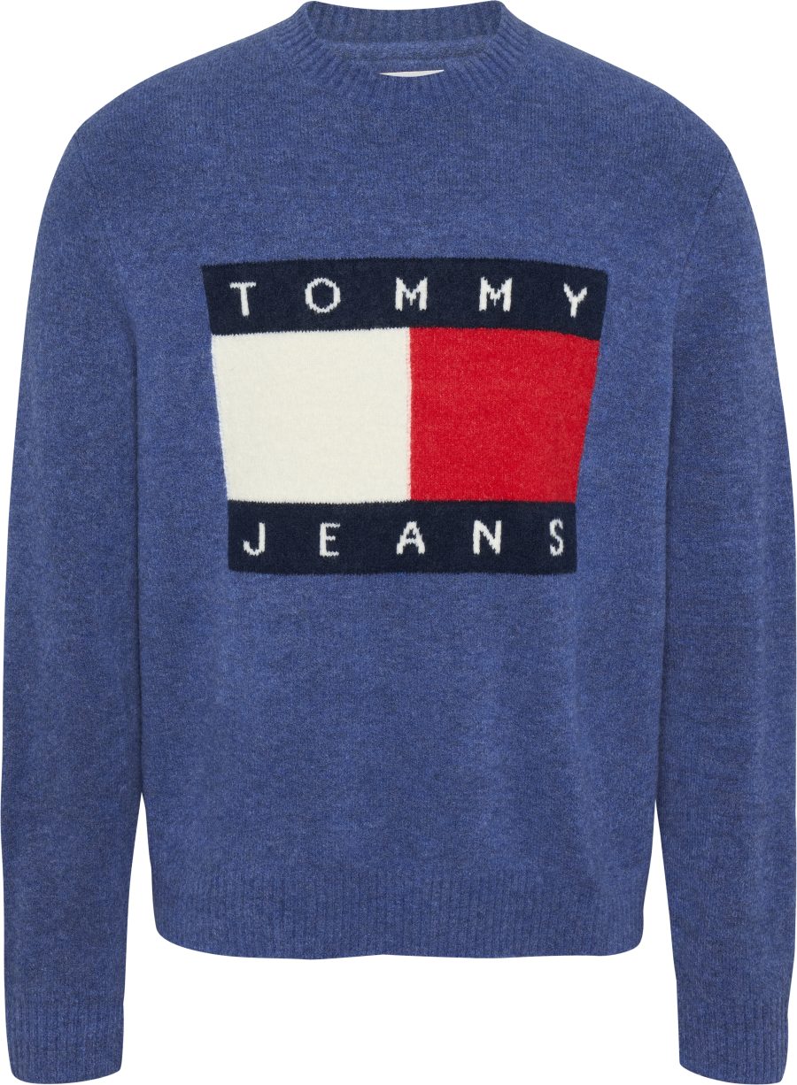 TOMMY JEANS Sweaters Clear Blue