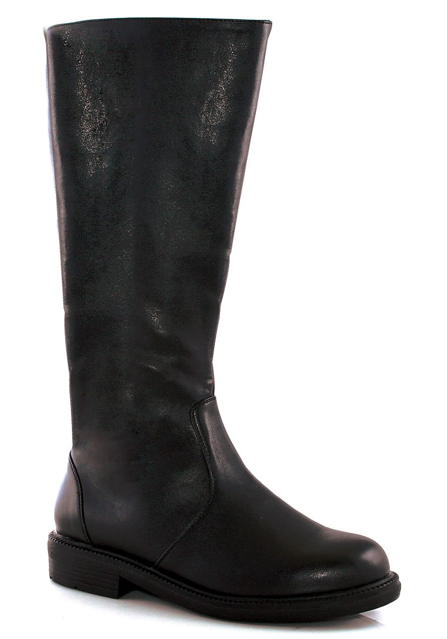 Tall Men's Black Costume Boots