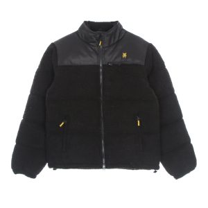 Teddy Bear Men Retrofuture Sweatshirt Sherpa Jacket Black