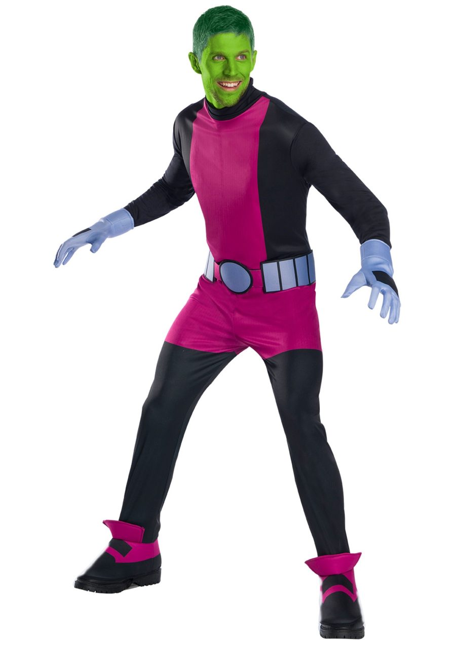 Teen Titan Beast Boy Men's Costume