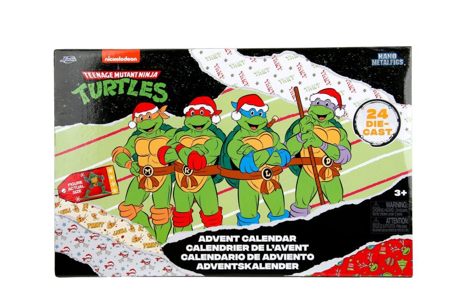 Teenage Mutant Ninja Turtles Battle Diecast Mini Figures Advent Calendar Holiday 2024