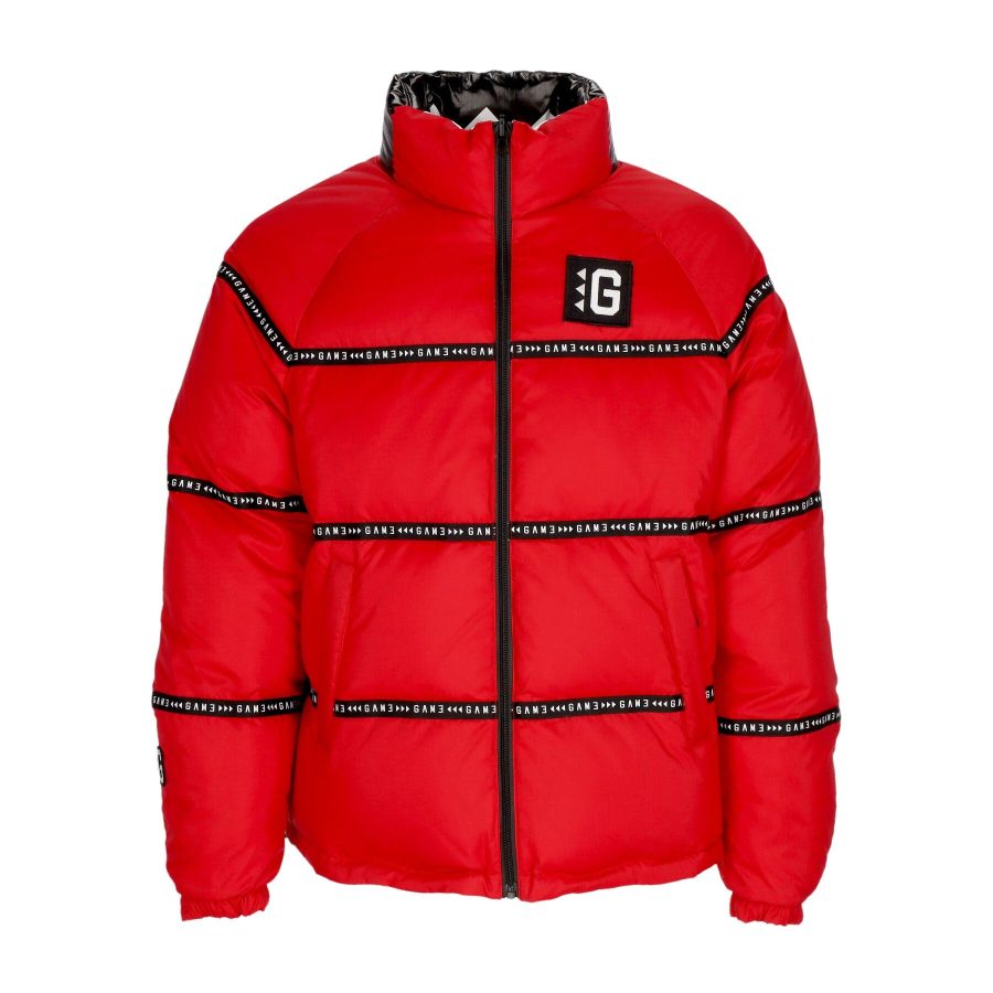 The Lost Tapes Reversible G-puffer Jacket Men's Down Jacket Royal Red/white