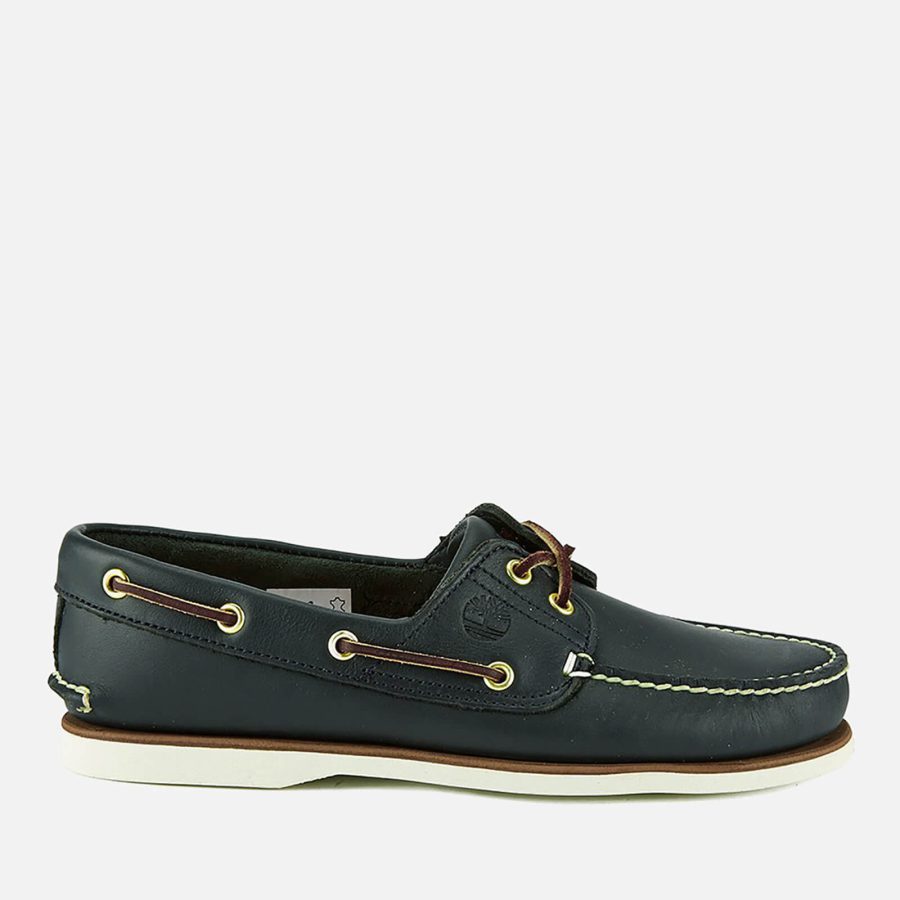 Timberland Men's Classic Leather 2-Eye Boat Shoes - UK 11