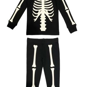 Toddler 2 Piece Skeleton Jogger Sleep Set