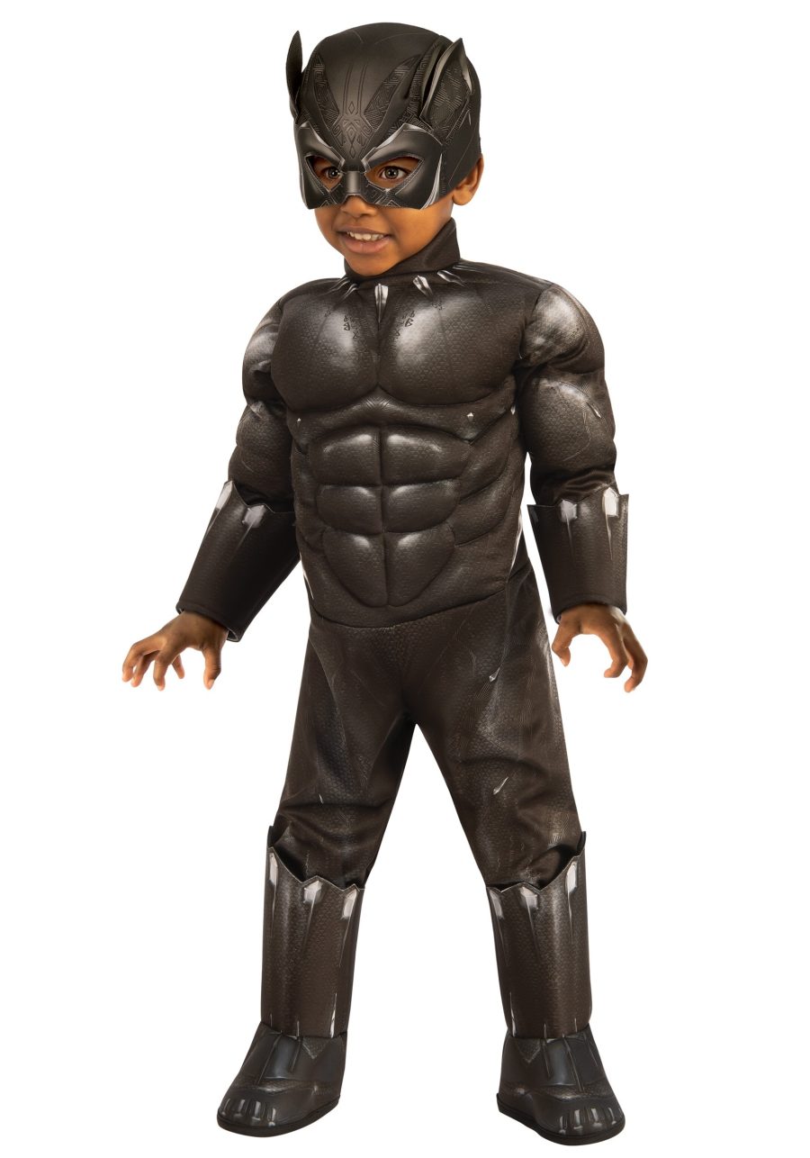 Toddler Black Panther Costume for Boys