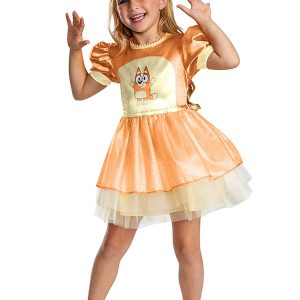 Toddler Girl's Bluey Bingo Costume Dress