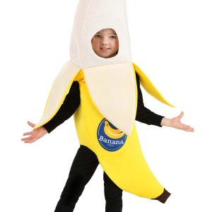 Toddler Peeled Banana Costume