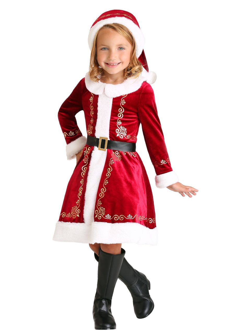 Toddler Santa Dress Costume