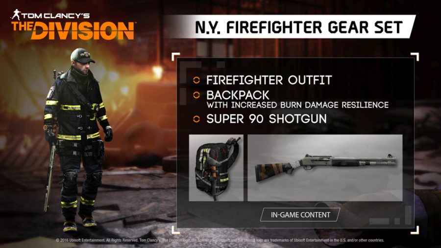 Tom Clancy's The Division N.Y. Firefighter Gear DLC Key (PC)