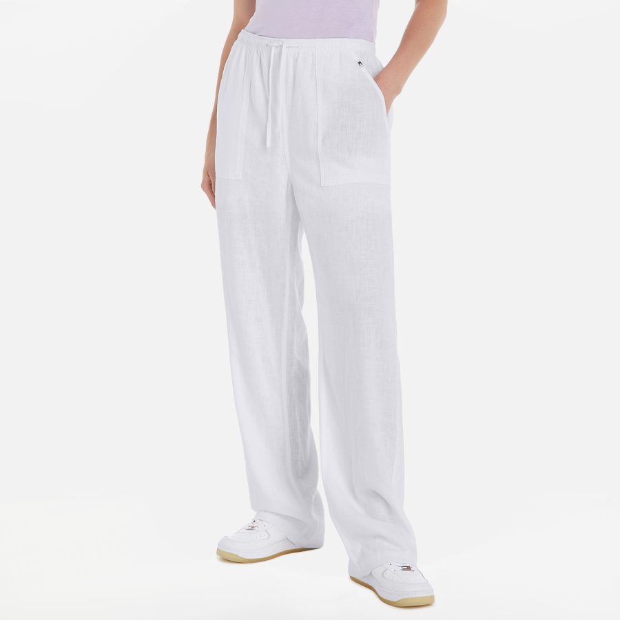 Tommy Jeans Harper Seersucker Trousers - S