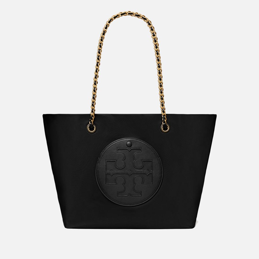 Tory Burch Ella Chain Recycled Nylon Tote Bag