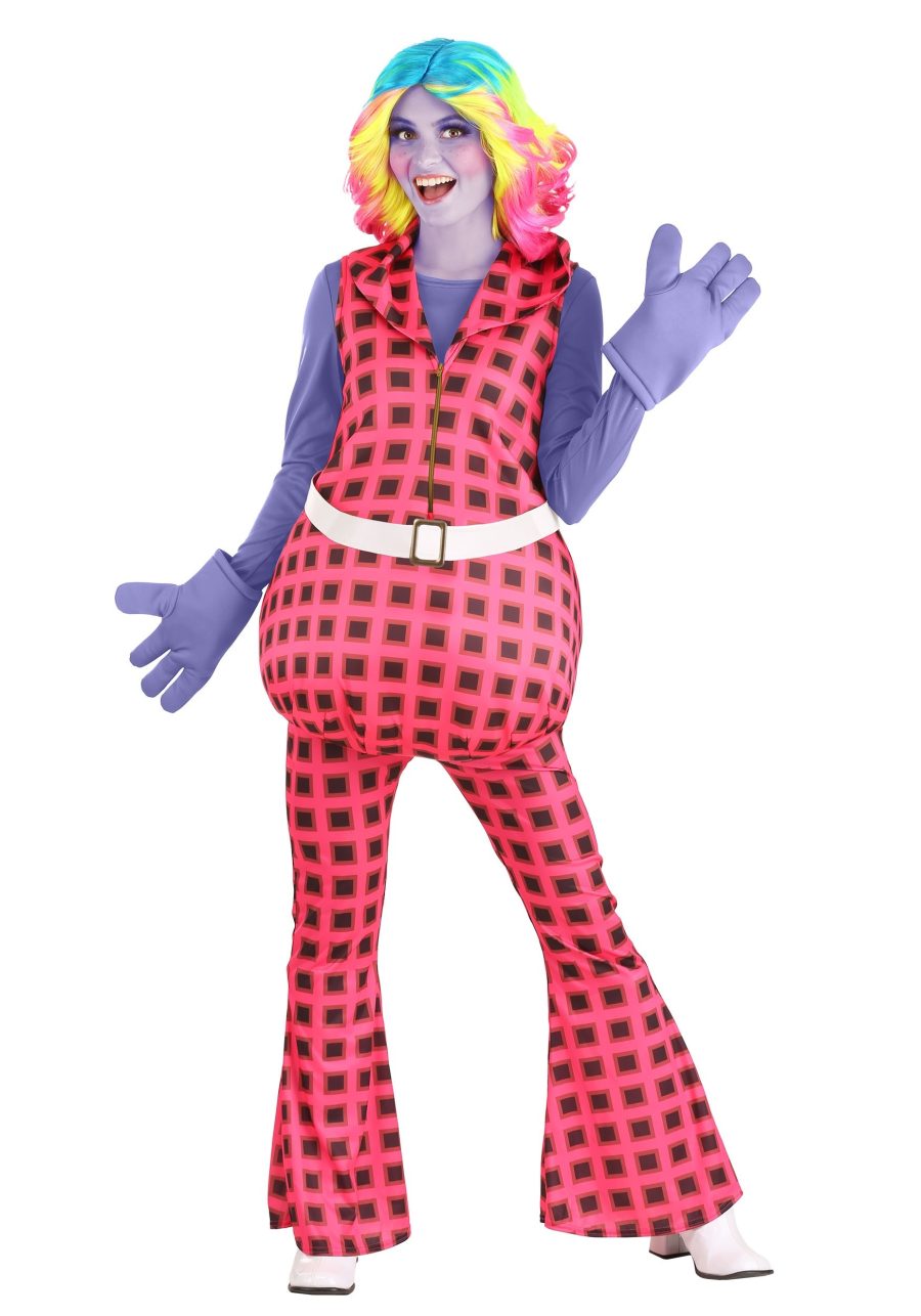 Trolls Women's Lady Glitter Sparkles Costume