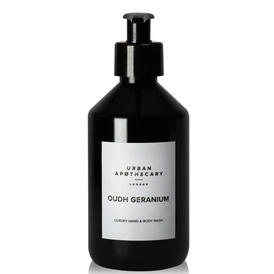 Urban Apothecary Oudh Geranium Luxury Hand & Body Wash 300ml