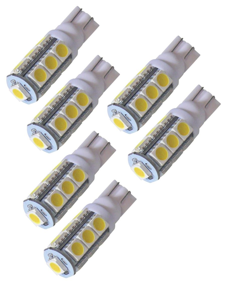 VALTERRA DG726096WV Diamond Group 906 and 921 LED Replacement Tower Bulb, Multidirectional, Fully Dimmable, 215LUM, 3500K, 0.09A, 18W ,Warm White (Pack of 6)