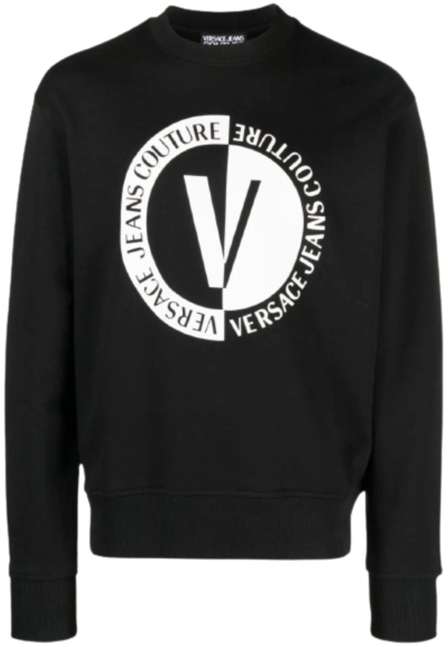 VERSACE JEANS COUTURE BRUSHED FLEECE SWEATSHIRT